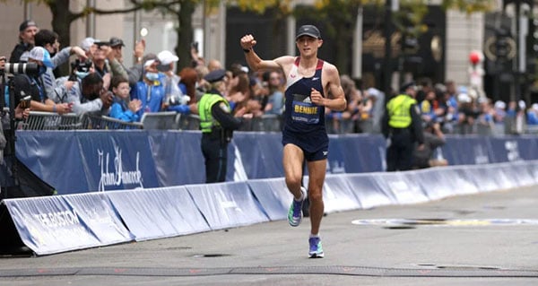 Boston Marathon Finish