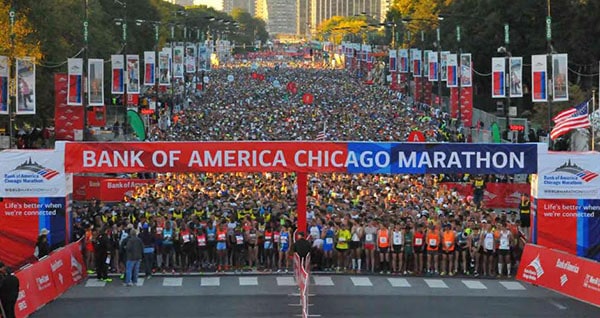 Chicago Marathon Start