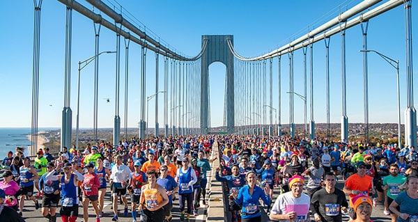 New York City Marathon Bridge