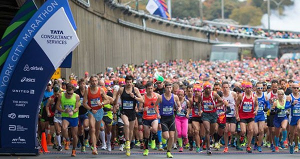 New York City Marathon Start